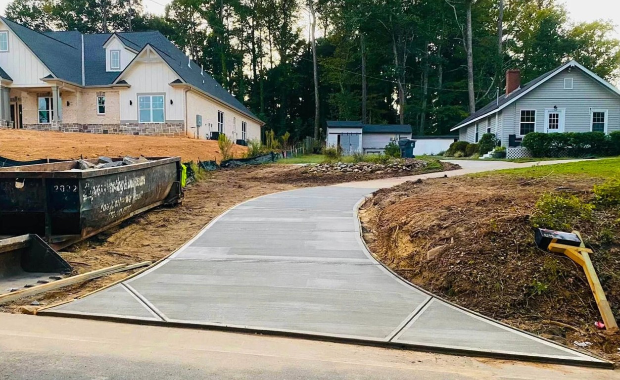 Professional concrete driveway installation in Fond du Lac, WI